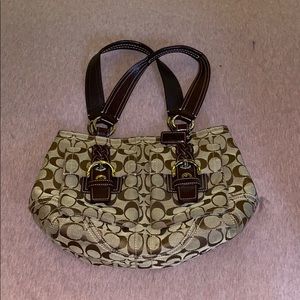 Coach Expandable Soho Dual Pockets Handbag 6373